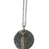 Sunrise Disc Necklace