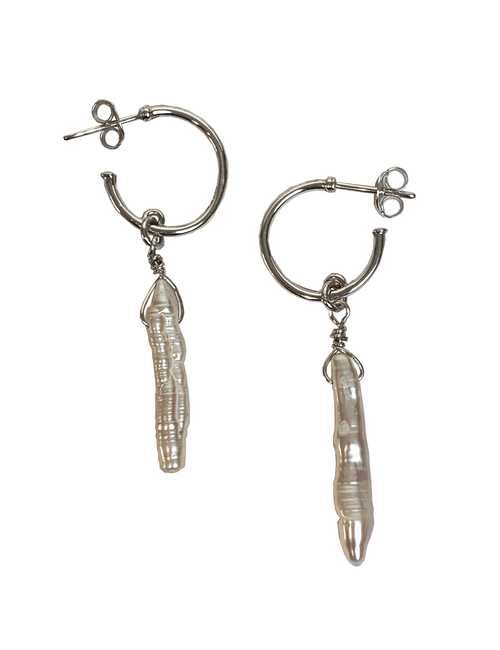 Rico Designs sterling silver hoop earrings