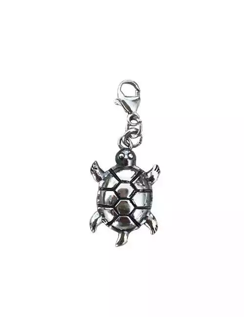 Silver Turtle Charm (Large) – Rico Designs