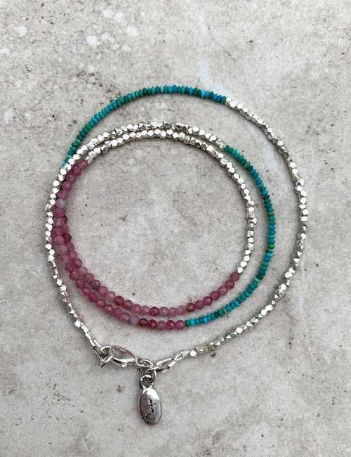 Candy Wrap (Turquoise + Pink Tourmaline) – Rico Designs