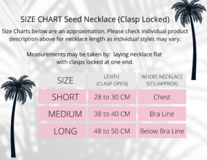 rico designs necklace size chart