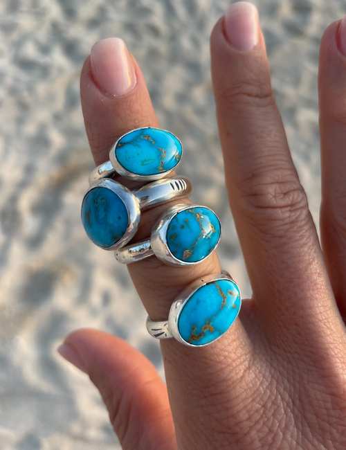 sonoran gold turquoise ring