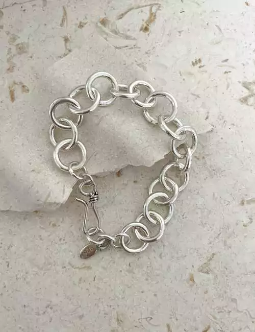 Sterling Silver Sterling Silver Link & Chain Bracelets | Nordstrom