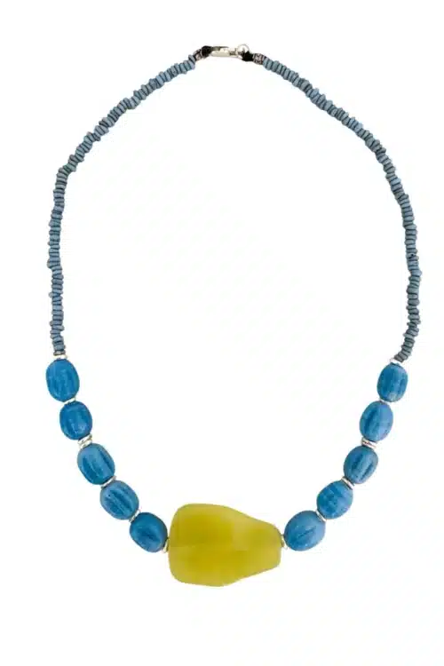 statement colourful necklace handmade ocean safe jewellery
