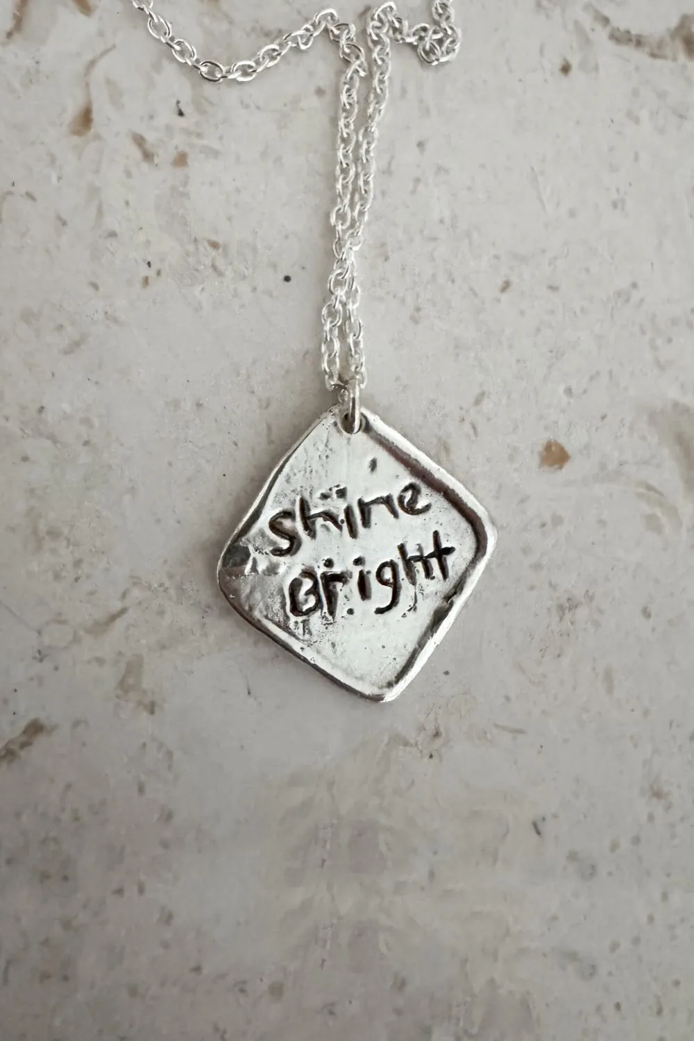 Shine Bright Silver necklace - Image 2