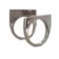 solid sterling silver signet ring set. stacking ring set