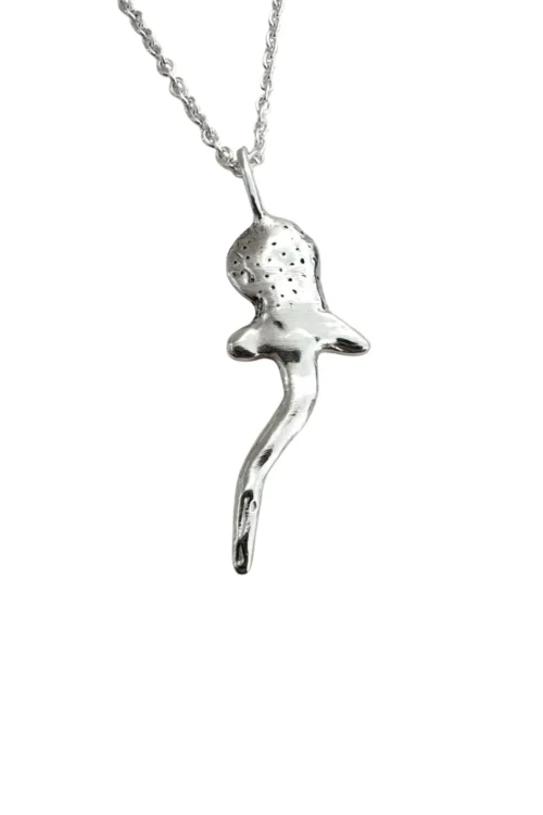 sterling silver whale shark necklace